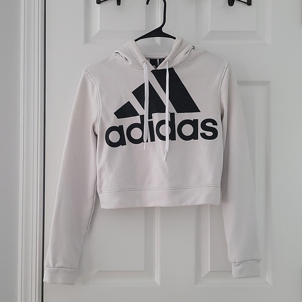 Cropped Adidas Hoodie